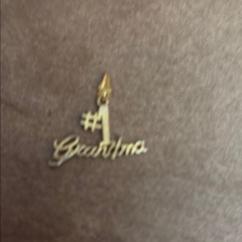 Gold #1 Grandma Necklace
